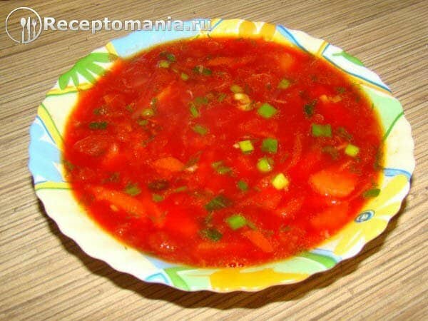Borshh s pomidorami 1