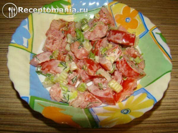 Salat iz pomidorov s sel dereem 1