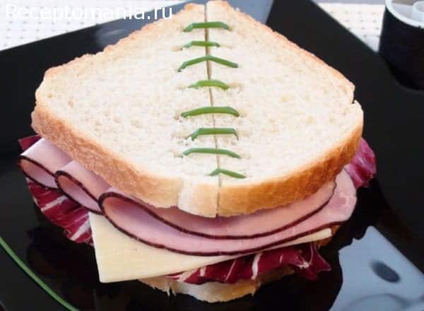 оформление бутербродов